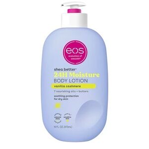 eos Vanilla Cashmere Body Lotion & Wash Trio — Lavender and Purple Accents